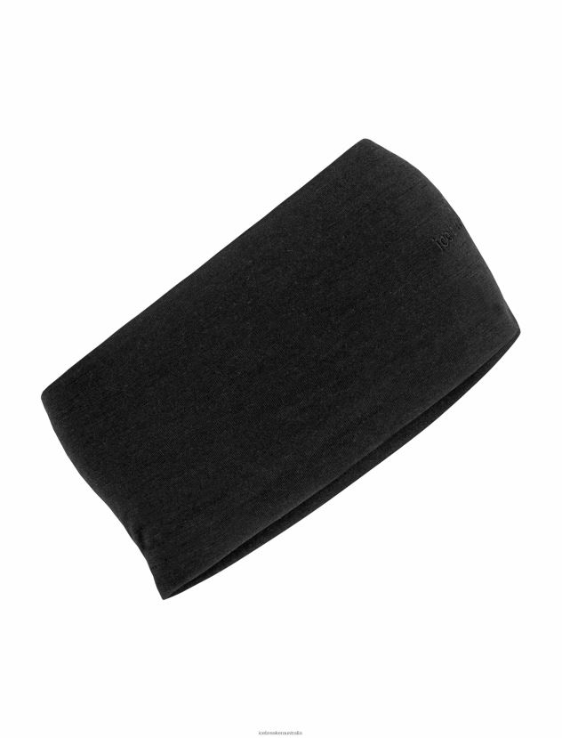 Icebreaker Unisex Cool-Lite Merino Flexi HeadbandBlack 80BXXP308 Accessories
