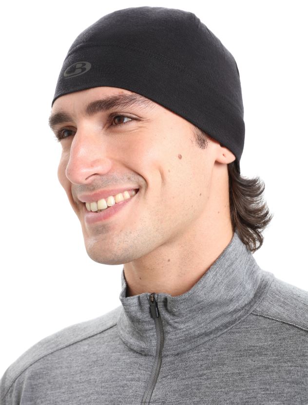 Icebreaker Unisex Merino Chase BeanieBlack 80BXXP327 Accessories