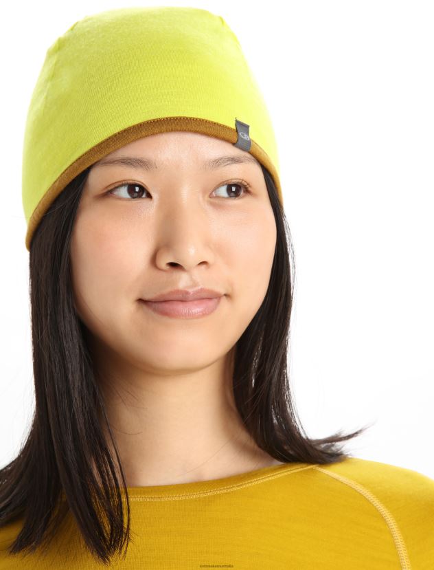 Icebreaker Unisex Merino Pocket BeanieShine/Clove 80BXXP450 Accessories