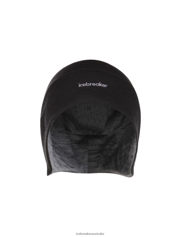 Icebreaker Unisex Merino Quantum BeanieBlack 80BXXP330 Accessories