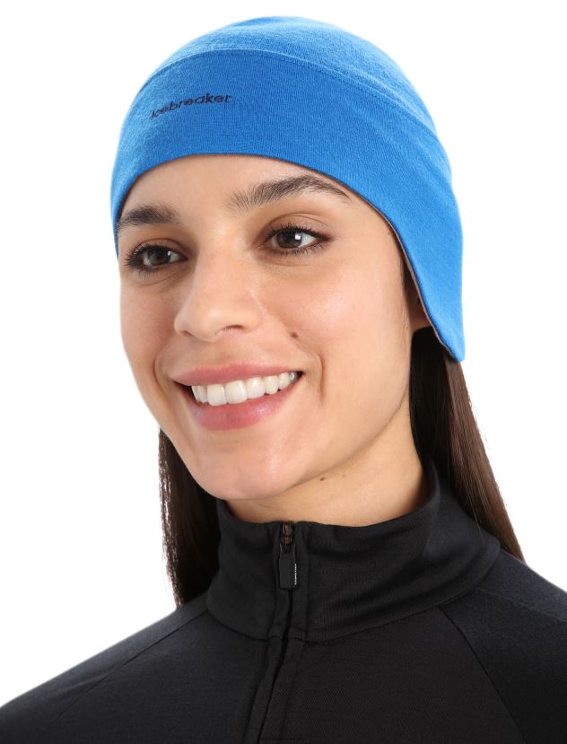 Icebreaker Unisex Merino Quantum BeanieLazurite/Ether 80BXXP472 Accessories