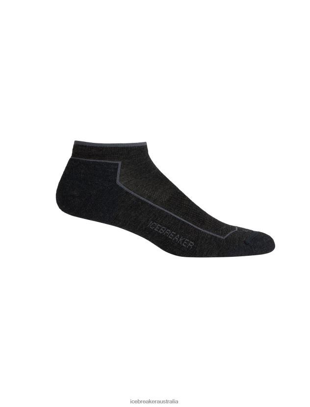 Icebreaker Men Cool-Lite Merino Hike Low Cut SocksJet Heather 80BXXP262 Accessories
