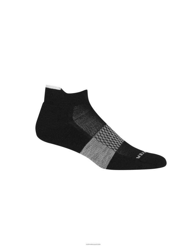 Icebreaker Men Merino Multisport Light Micro SocksBlack/Snow 80BXXP279 Accessories