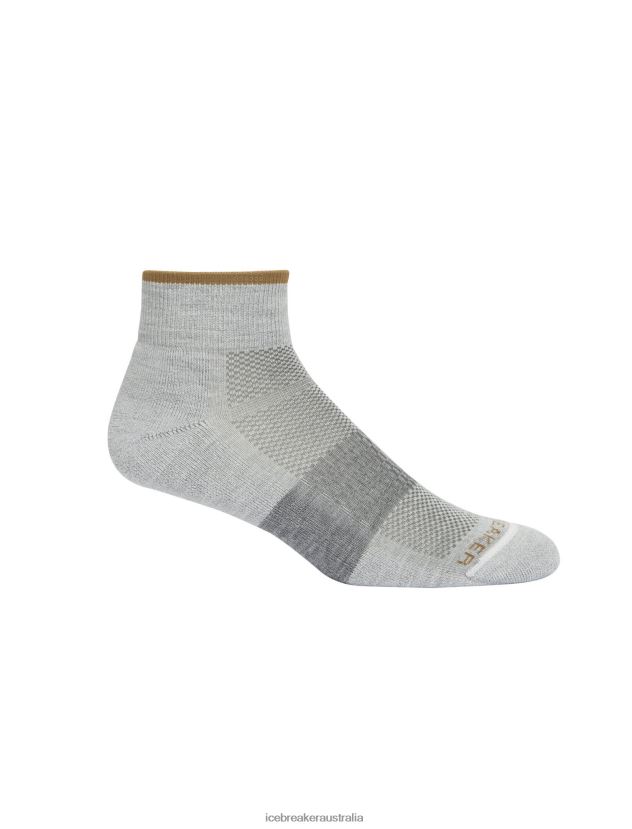 Icebreaker Men Merino Multisport Light Mini SocksBlizzard Heather 80BXXP453 Accessories
