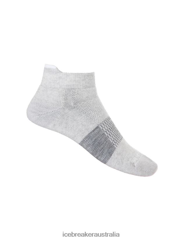 Icebreaker Women Merino Multisport Light Micro SocksBlizzard Heather/Snow 80BXXP760 Accessories