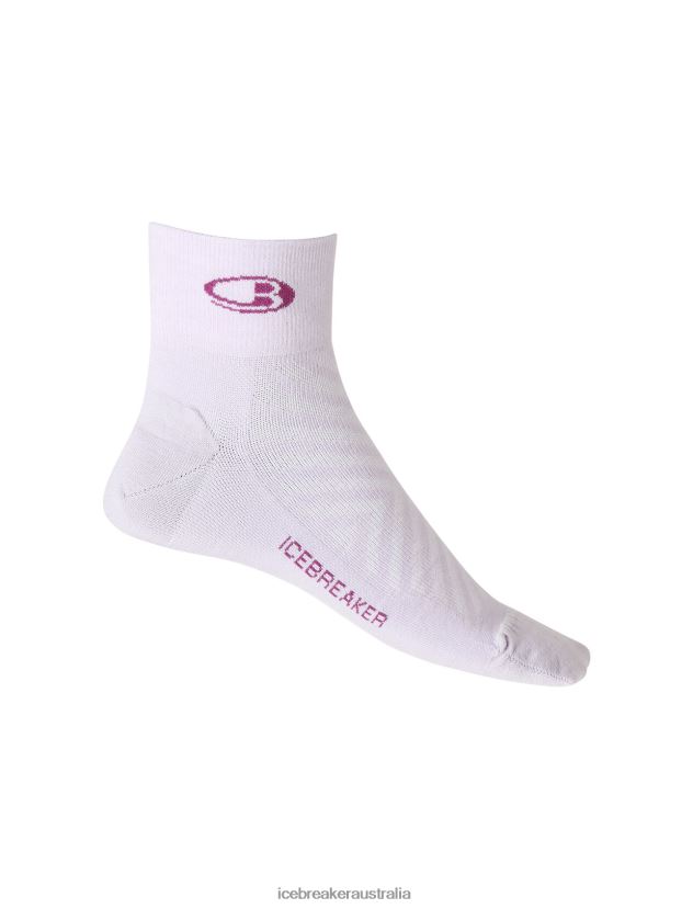 Icebreaker Women Merino Run+ Ultralight Mini SocksPurple Gaze/Go Berry 80BXXP770 Accessories