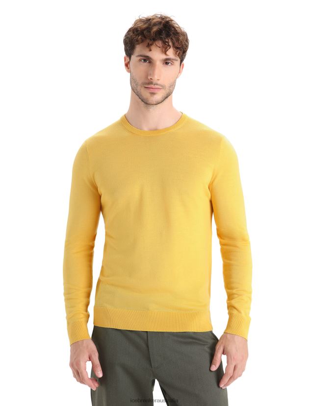Icebreaker Men Merino Wilcox Long Sleeve SweaterSummer 80BXXP215 Clothing
