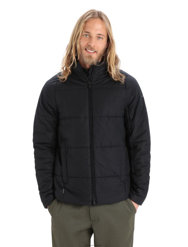 Icebreaker Men MerinoLoft Collingwood II JacketBlack 80BXXP242 Clothing