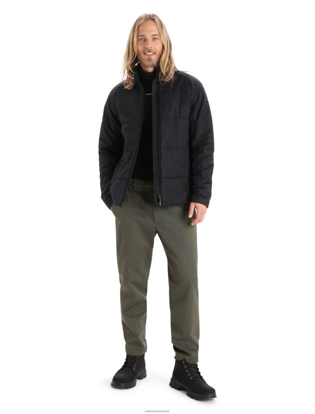 Icebreaker Men MerinoLoft Collingwood II JacketBlack 80BXXP242 Clothing