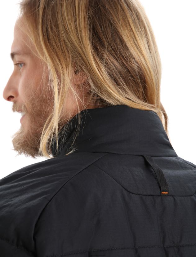 Icebreaker Men MerinoLoft Collingwood II JacketBlack 80BXXP242 Clothing