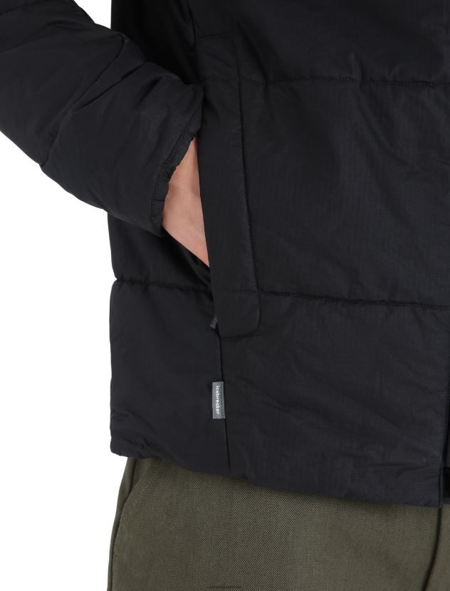 Icebreaker Men MerinoLoft Collingwood II JacketBlack 80BXXP242 Clothing