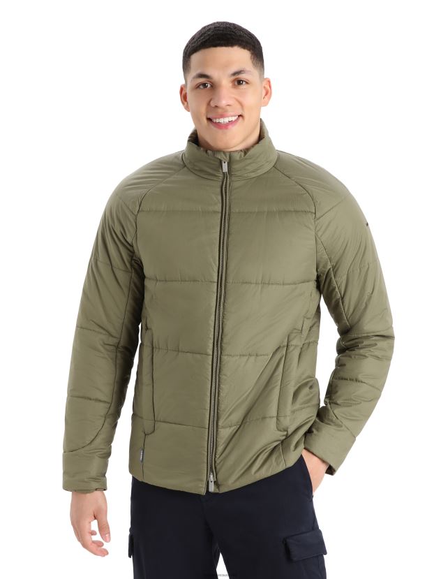 Icebreaker Men MerinoLoft Collingwood II JacketLoden 80BXXP403 Clothing