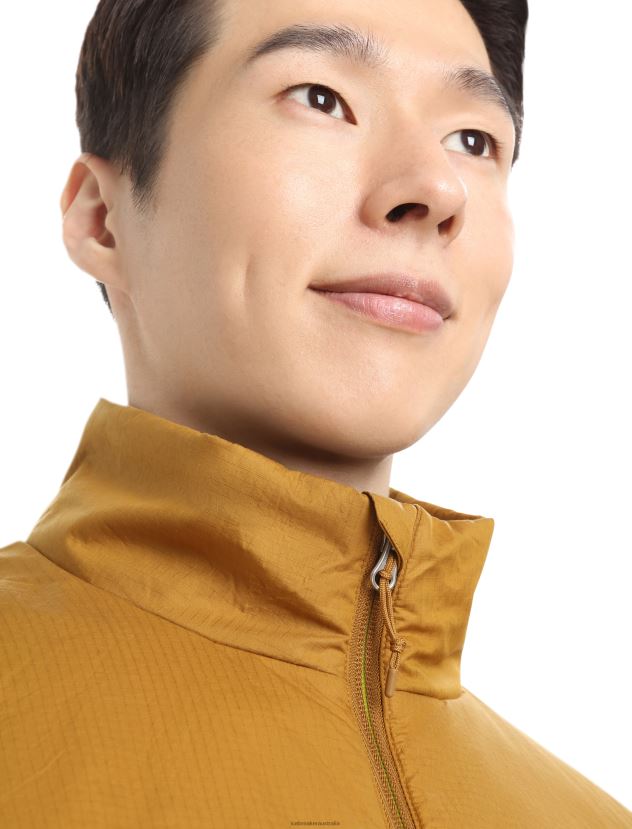 Icebreaker Men MerinoLoft JacketClove 80BXXP395 Clothing