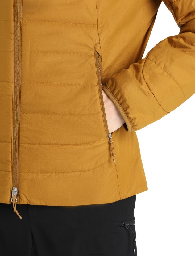 Icebreaker Men MerinoLoft JacketClove 80BXXP395 Clothing