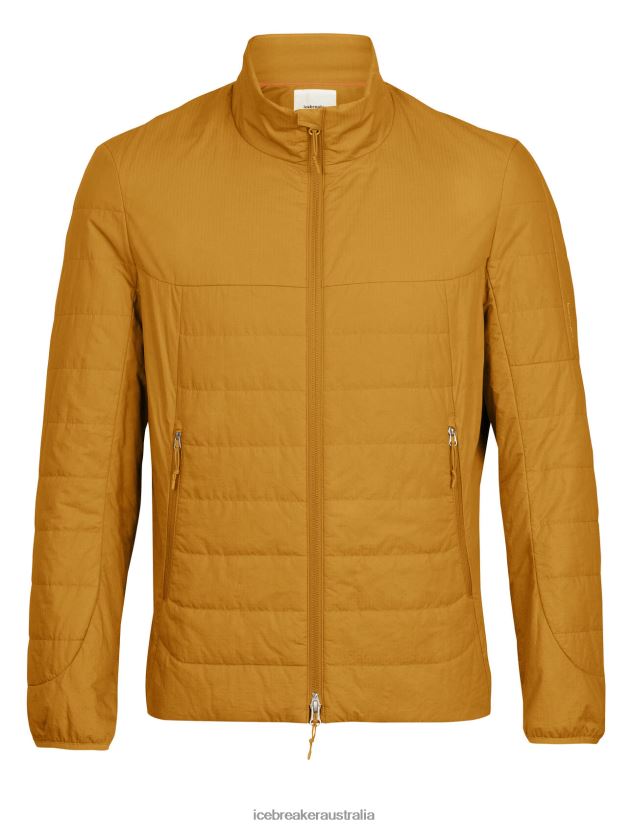 Icebreaker Men MerinoLoft JacketClove 80BXXP395 Clothing