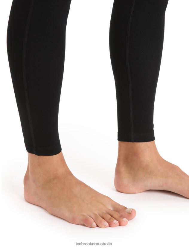 Icebreaker Men 300 MerinoFine Thermal LeggingsBlack 80BXXP174 Clothing