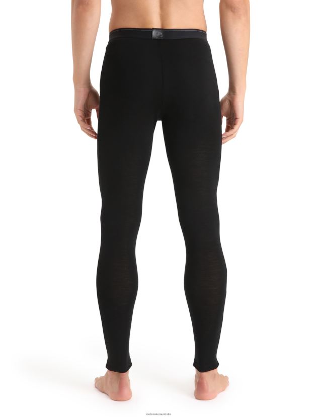 Icebreaker Men Merino 175 Everyday Thermal LeggingsBlack 80BXXP157 Clothing