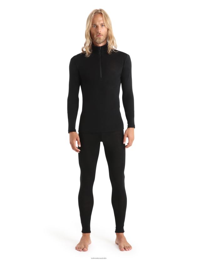 Icebreaker Men Merino 175 Everyday Thermal LeggingsBlack 80BXXP157 Clothing