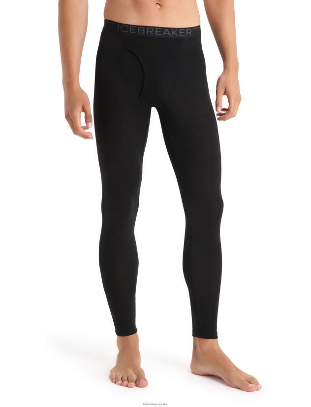 Icebreaker Men Merino 175 Everyday Thermal Leggings With FlyBlack 80BXXP138 Clothing