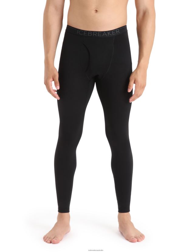Icebreaker Men Merino 200 Oasis Leggings with FlyBlack 80BXXP145 Clothing