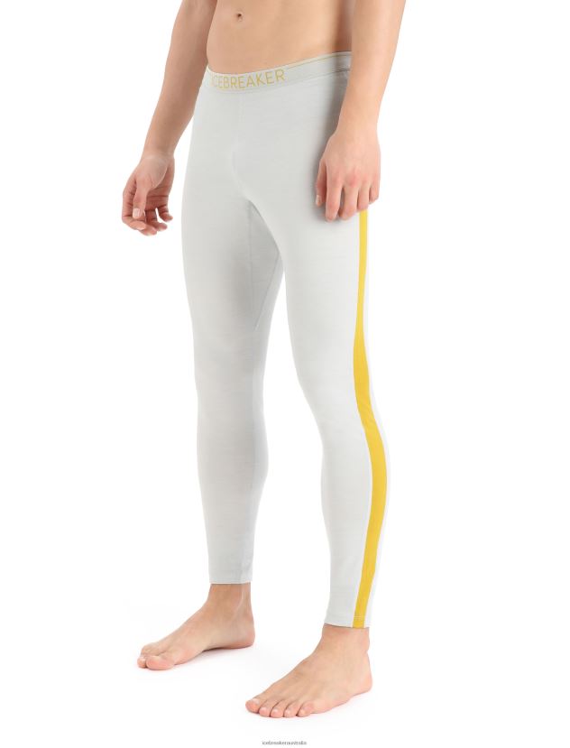 Icebreaker Men Merino 200 Sonebula Thermal LeggingsEther/Silent Gold 80BXXP433 Clothing