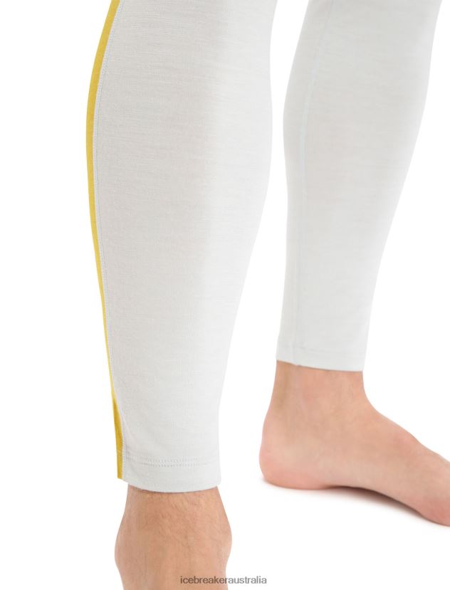 Icebreaker Men Merino 200 Sonebula Thermal LeggingsEther/Silent Gold 80BXXP433 Clothing