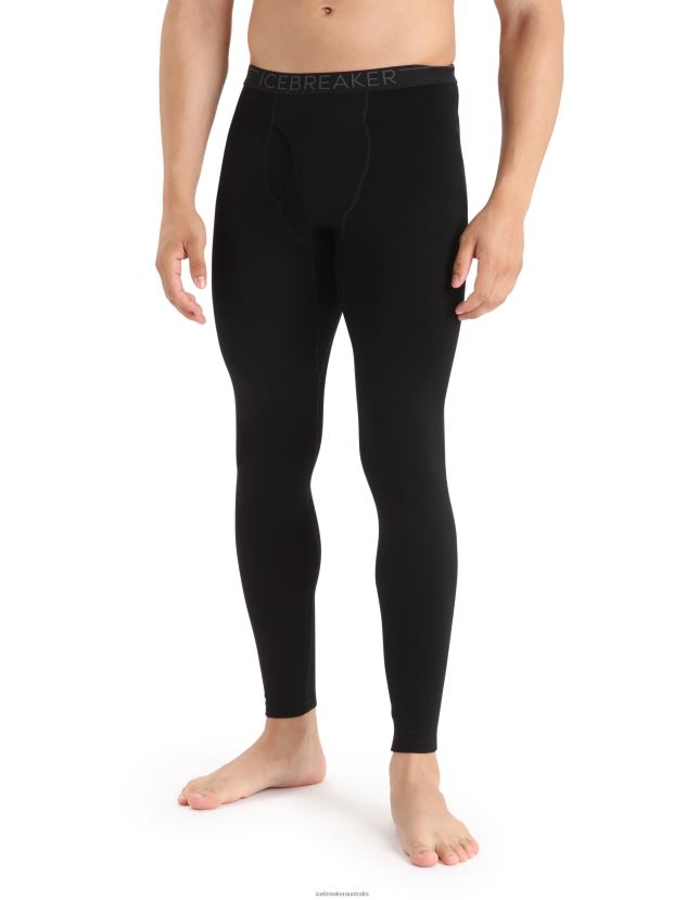 Icebreaker Men Merino 260 Tech Thermal Leggings With FlyBlack 80BXXP158 Clothing