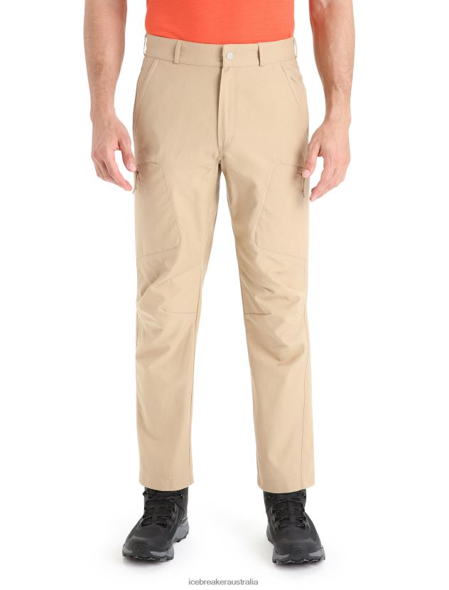 Icebreaker Men Merino Hike PantsSand 80BXXP253 Clothing