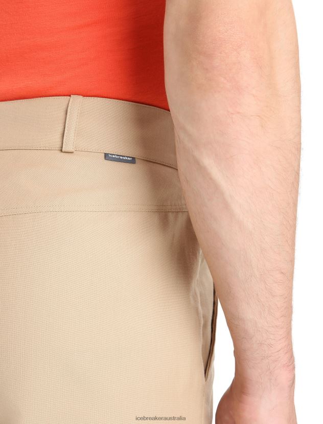 Icebreaker Men Merino Hike PantsSand 80BXXP253 Clothing