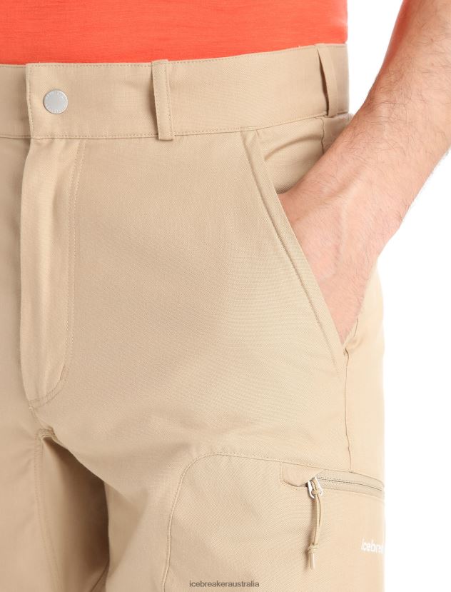 Icebreaker Men Merino Hike PantsSand 80BXXP253 Clothing