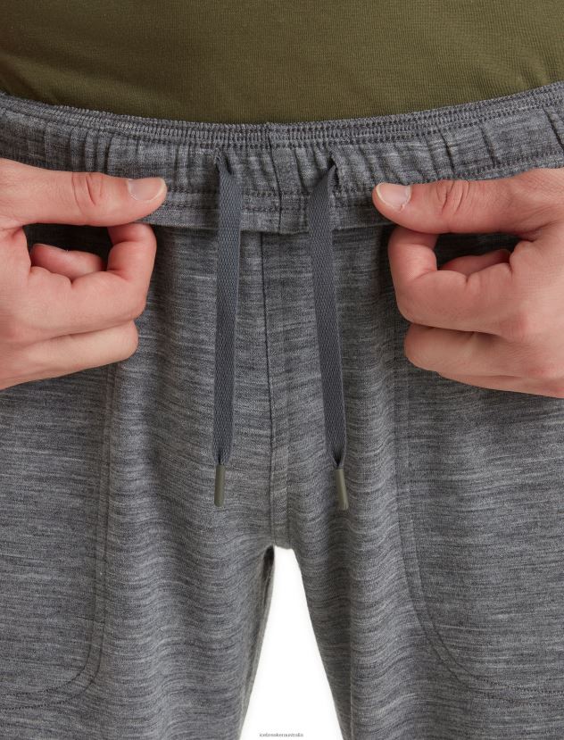 Icebreaker Men Merino Shifter PantsGritstone Heather 80BXXP248 Clothing