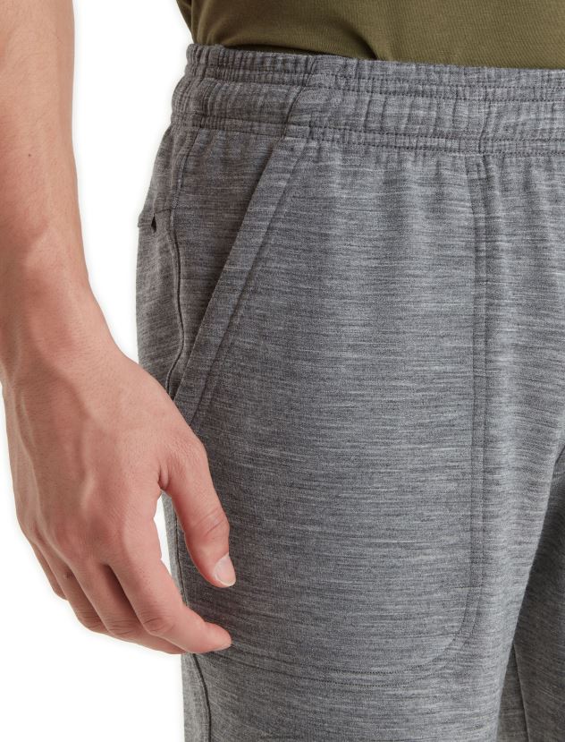 Icebreaker Men Merino Shifter PantsGritstone Heather 80BXXP248 Clothing