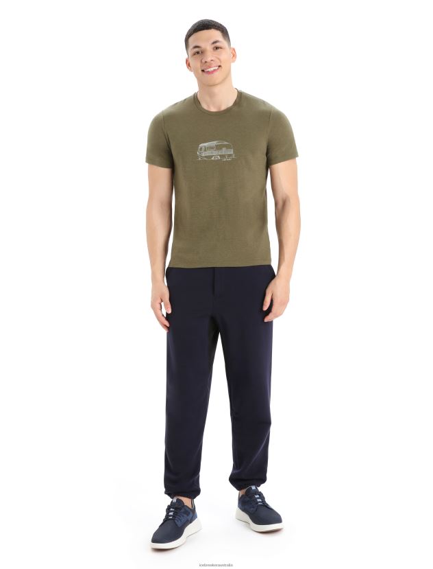 Icebreaker Men RealFleece Merino Dalston Jogger PantsMidnight Navy 80BXXP407 Clothing