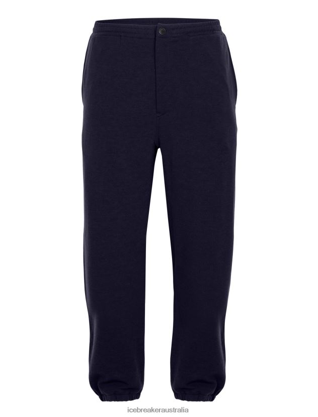 Icebreaker Men RealFleece Merino Dalston Jogger PantsMidnight Navy 80BXXP407 Clothing