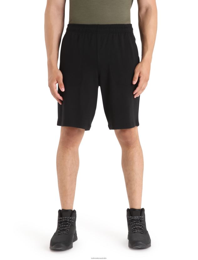Icebreaker Men Merino Shifter ShortsBlack 80BXXP245 Clothing