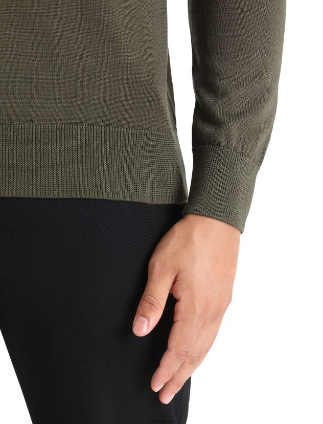 Icebreaker Men Cool-Lite Merino Nova Sweater SweatshirtLoden 80BXXP424 Clothing