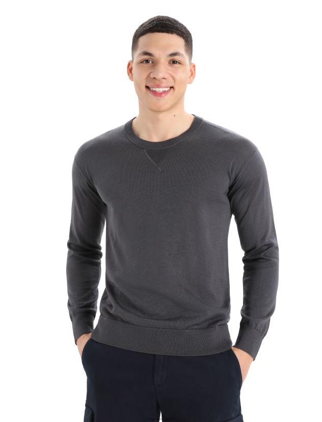 Icebreaker Men Cool-Lite Merino Nova Sweater SweatshirtMonsoon 80BXXP425 Clothing