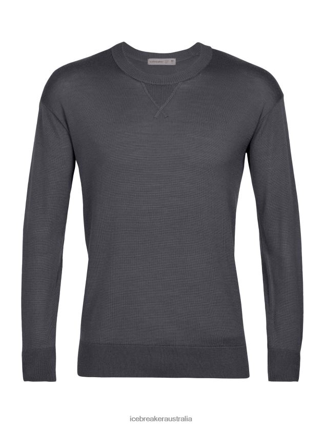 Icebreaker Men Cool-Lite Merino Nova Sweater SweatshirtMonsoon 80BXXP425 Clothing