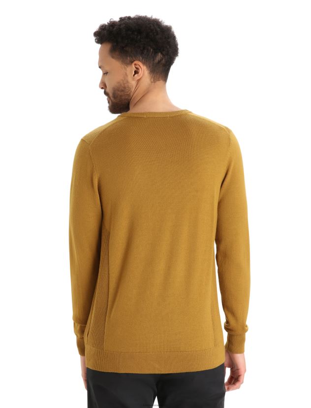 Icebreaker Men Merino Shearer Crewe SweaterClove 80BXXP352 Clothing