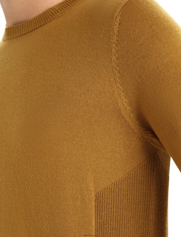 Icebreaker Men Merino Shearer Crewe SweaterClove 80BXXP352 Clothing