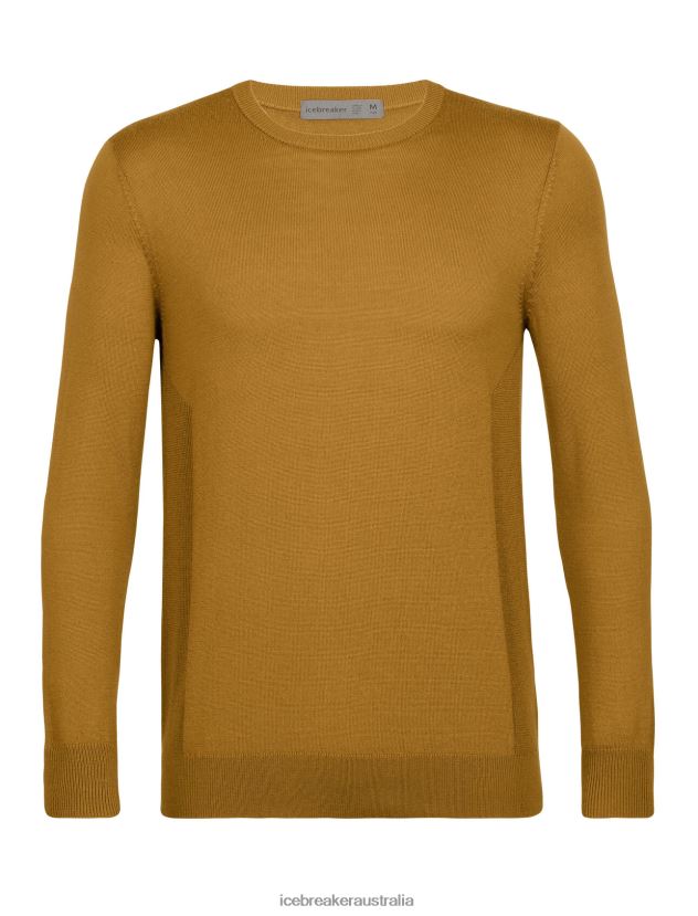 Icebreaker Men Merino Shearer Crewe SweaterClove 80BXXP352 Clothing
