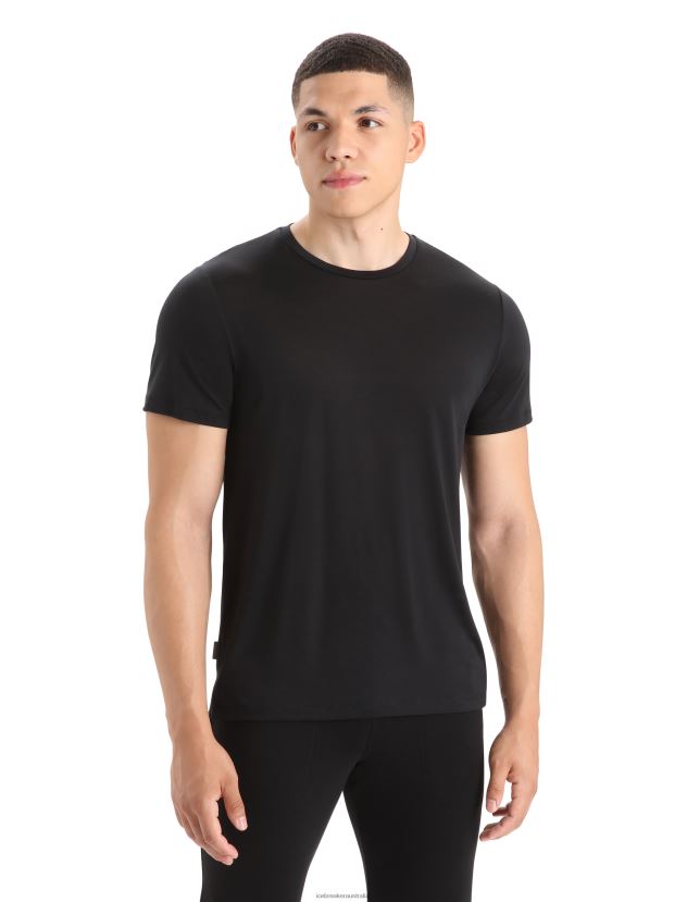 Icebreaker Men Merino Sphere II Short Sleeve T-ShirtBlack 80BXXP3 Clothing