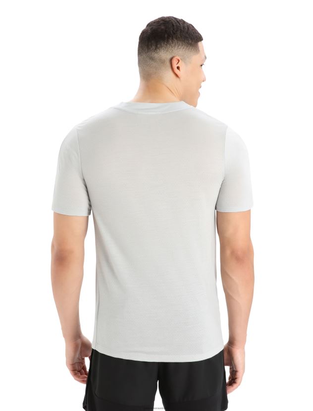 Icebreaker Men ZoneKnit Merino Short Sleeve T-ShirtEther 80BXXP400 Clothing
