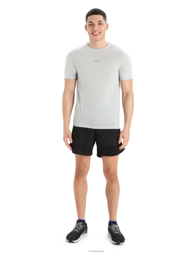 Icebreaker Men ZoneKnit Merino Short Sleeve T-ShirtEther 80BXXP400 Clothing