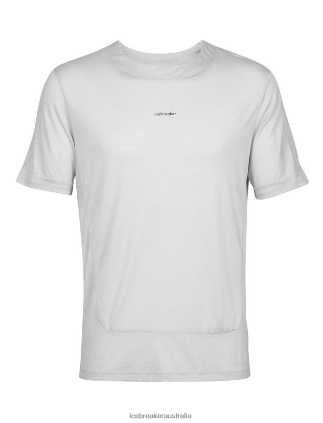 Icebreaker Men ZoneKnit Merino Short Sleeve T-ShirtEther 80BXXP400 Clothing
