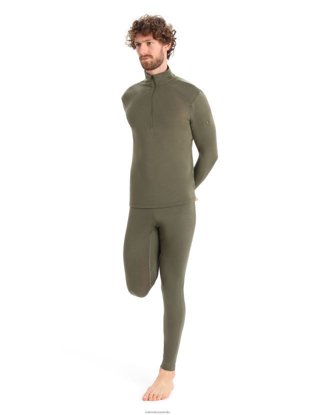 Icebreaker Men Merino 175 Everyday Long Sleeve Half Zip Thermal TopLoden 80BXXP144 Clothing