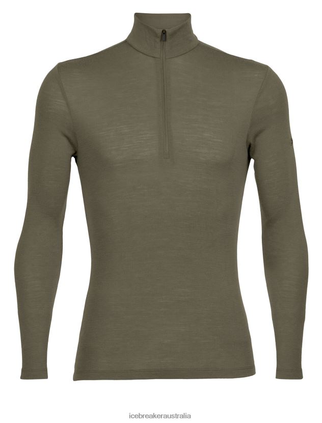 Icebreaker Men Merino 175 Everyday Long Sleeve Half Zip Thermal TopLoden 80BXXP144 Clothing