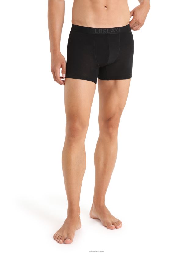 Icebreaker Men Cool-Lite Merino Anatomica BoxersBlack 80BXXP101 Clothing