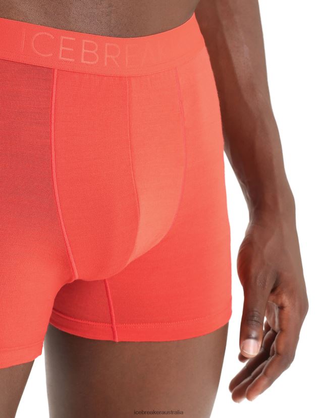 Icebreaker Men Cool-Lite Merino Anatomica BoxersVibrant Earth 80BXXP105 Clothing