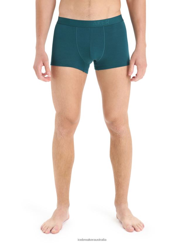 Icebreaker Men Cool-Lite Merino Anatomica TrunksGreen Glory 80BXXP117 Clothing